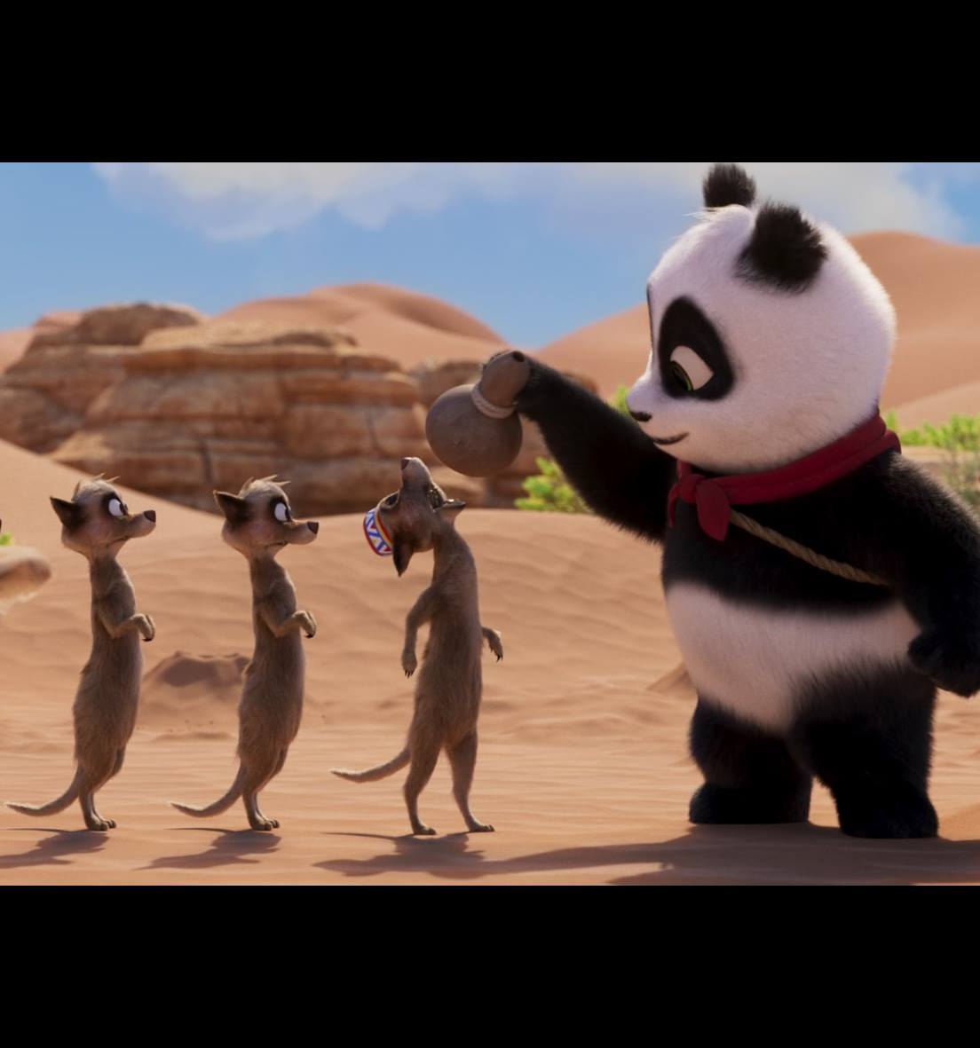 Panda i afrykańska banda